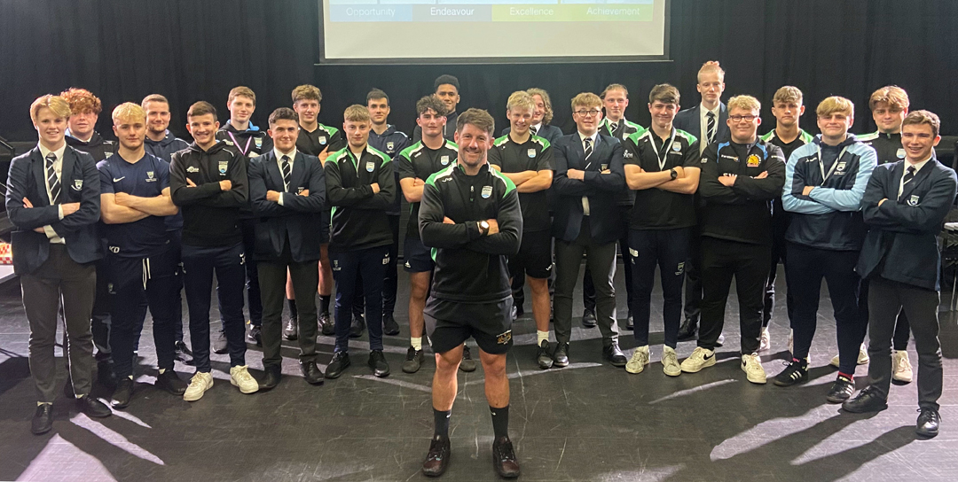 Ivybridge Community College Rugby Celebration for NatWest Schools Cup finalists